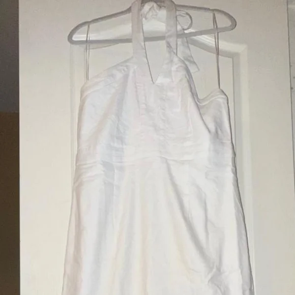 Ann Taylor White Backless Dress - Picture 3 of 6